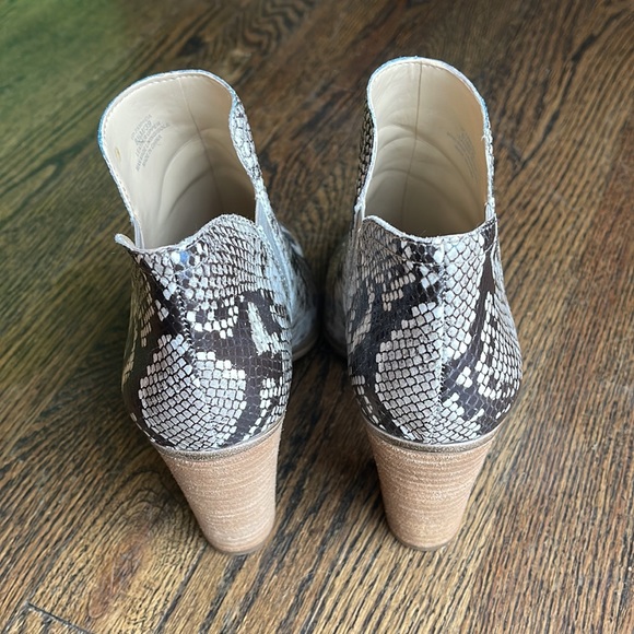 Snakeskin Booties - Picture 3 of 9